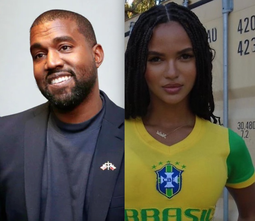 Kanye West e brasileira Juliana Nalú terminam o namoro: ‘Estou solteira’