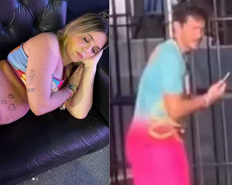 Eliezer é flagrado saindo do Dark Room na Farofa da Gkay e Viih Tube reage