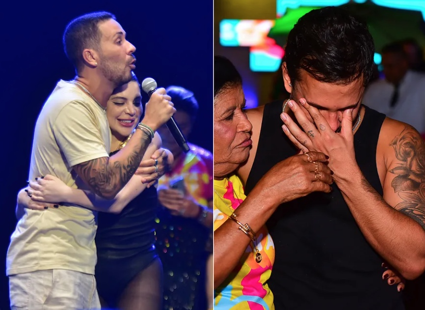 Separados, Carlinhos Maia se declarara a Lucas Guimarães na Farofa da Gkay