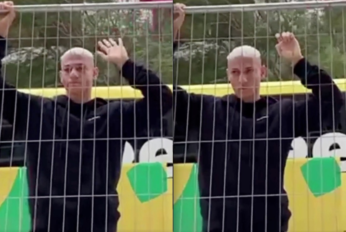 Richarlison se emociona ao agradecer torcedores em despedida do Catar; vídeo