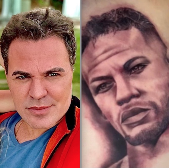 Tatuagem de Richarlison com rosto de Neymar é comparada a Eduardo Costa