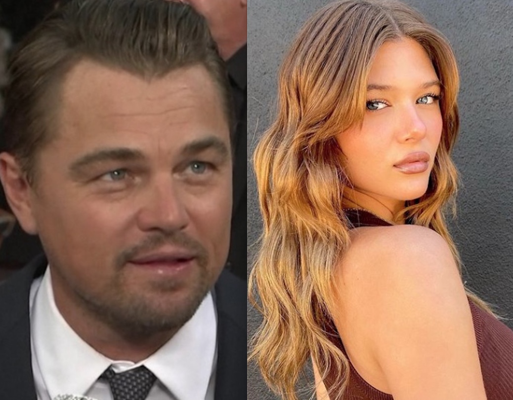 DiCaprio é visto com modelo de 23 anos, filha de ex-coelhinha da Playboy 