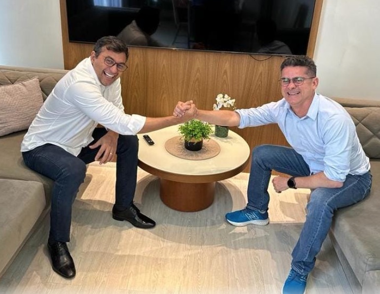 Almoço entre Wilson e David marca renovação de aliança até 2024