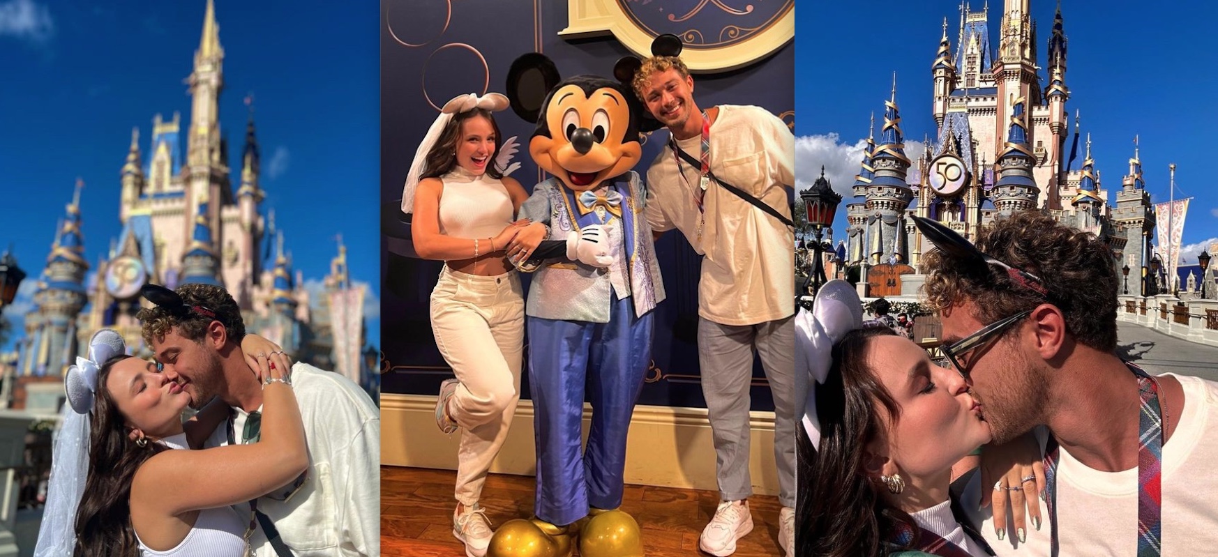 Larissa Manoela mantém tradição e leva noivo para Disney: ‘podem falar o que quiser’