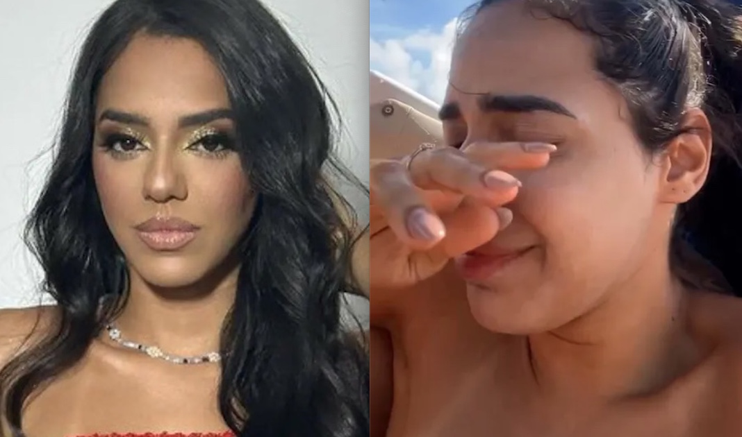 Mirella Santos chora após ter conta do Instagram derrubada: 'tinha 13 milhões'