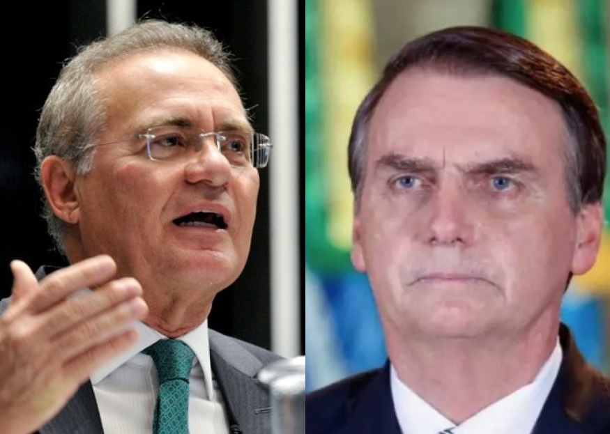 Renan Calheiros pede ao STF extradição de Bolsonaro dos Estados Unidos