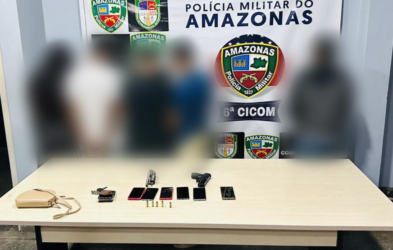 Em 24 horas, nove pessoas são presas e dois adolescentes apreendidos no Amazonas