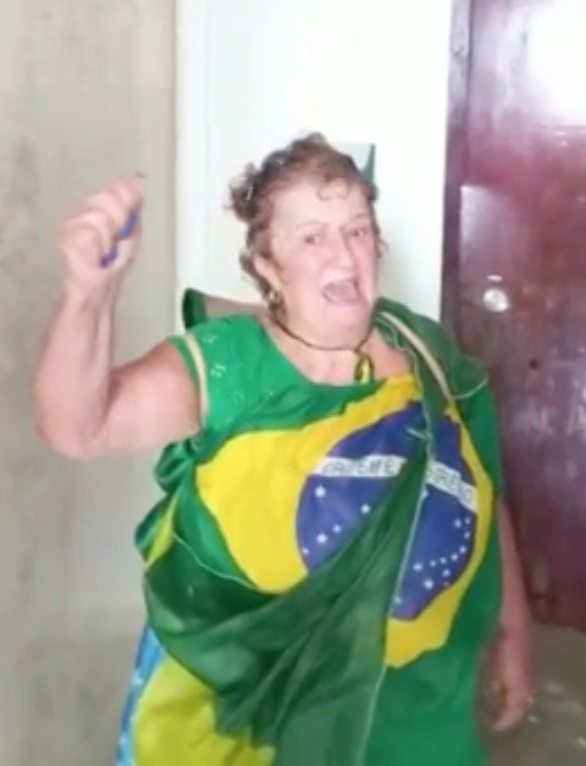 Bolsonarista que ajudou a destruir Brasília já foi condenada por tráfico de drogas