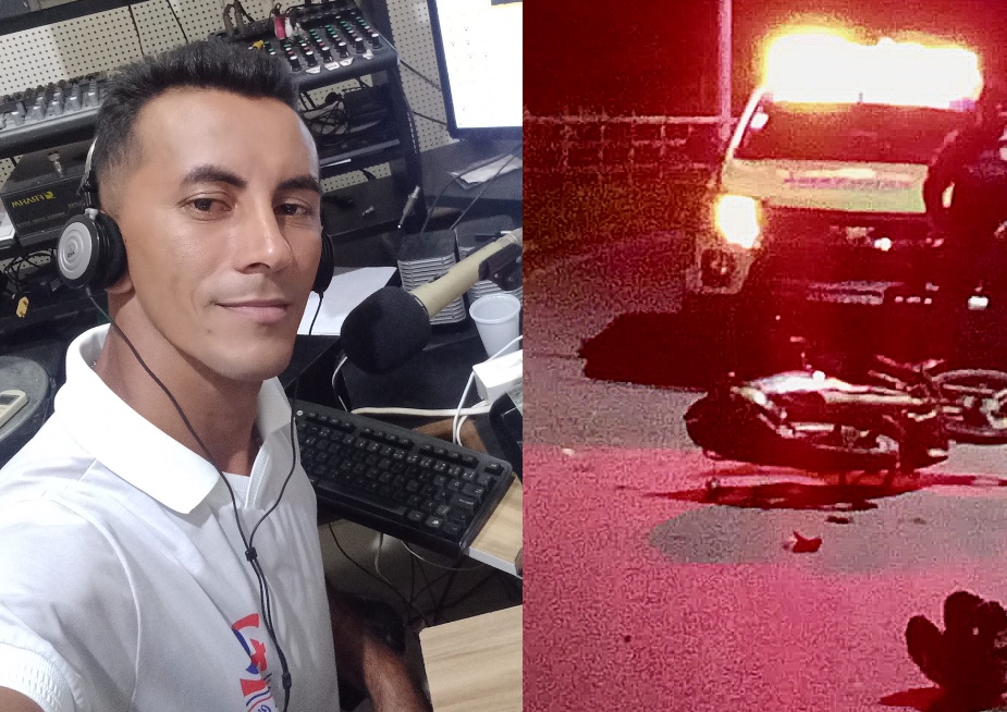 Radialista é encontrado desacordado após grave acidente de motocicleta no Amazonas