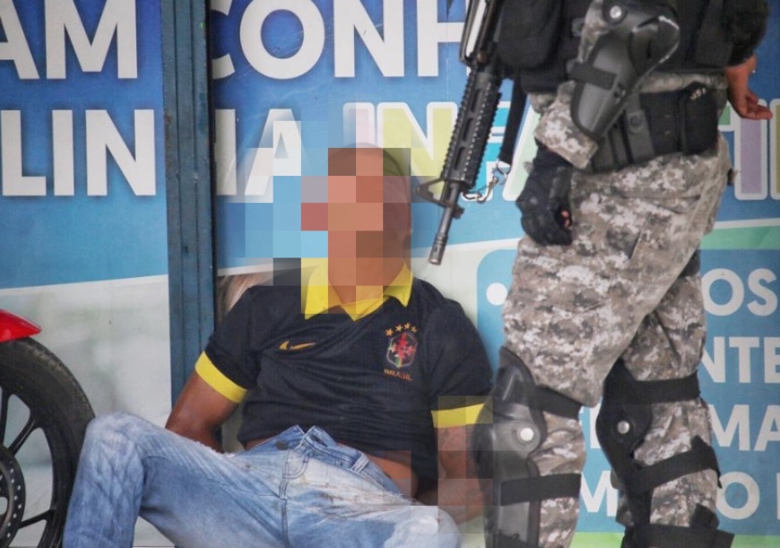 Homem tenta fugir da Rocam e acaba atropelado por carro em Manaus