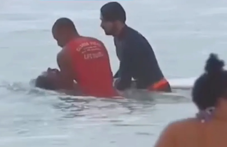 Surfista se afoga e é resgatado em estado grave em praia do Rio