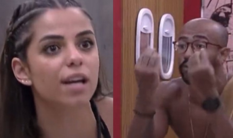 Key Alves e Ricardo batem boca por fura fila em banheiro; vídeos