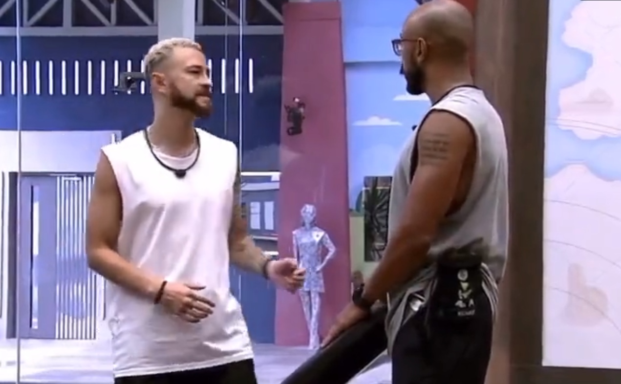 BBB23: Fred se estranha com Alface: 'não quero mais nem ouvir você falar'; vídeo