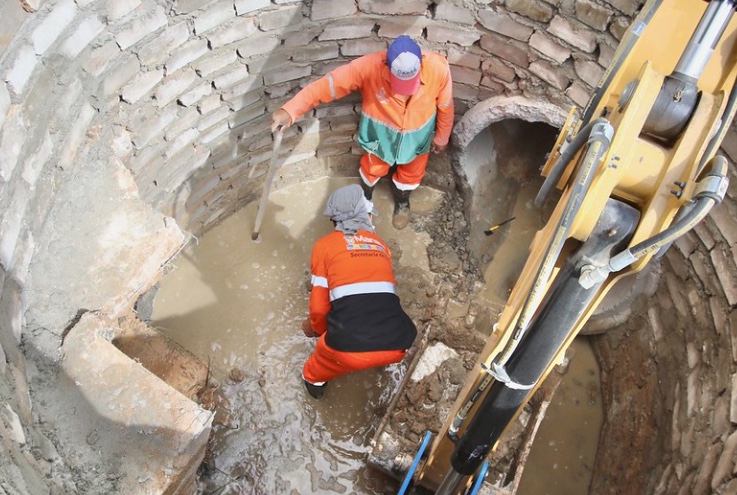 Obra na avenida Rodrigo Otávio, em Manaus, chega na etapa final