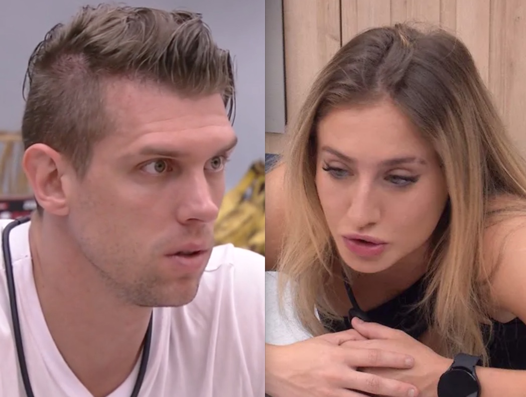 BBB23: Bruna tem DR com Cris e dá 'toco' no brother: 'eu não te pegaria, f*da-se'; vídeo