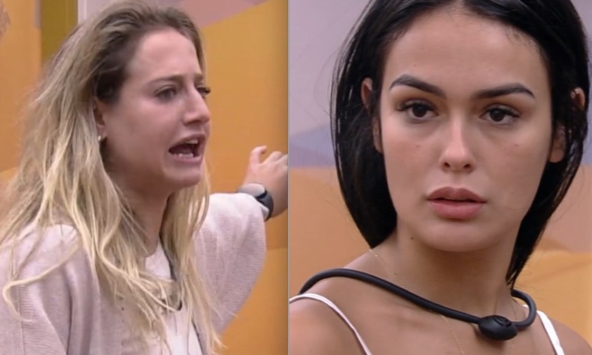 Bruna e Larissa têm discussão calorosa no Quarto Deserto: 'vai, berra'