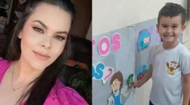 Tia e sobrinho morrem afogados ao atravessarem rua alagada em motocicleta