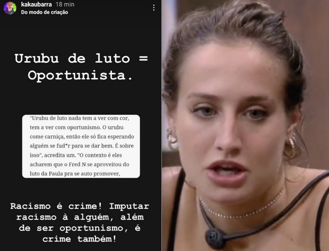 Pai de Bruna Griphao explica termo ‘urubu de luto’ após fala considerada racista