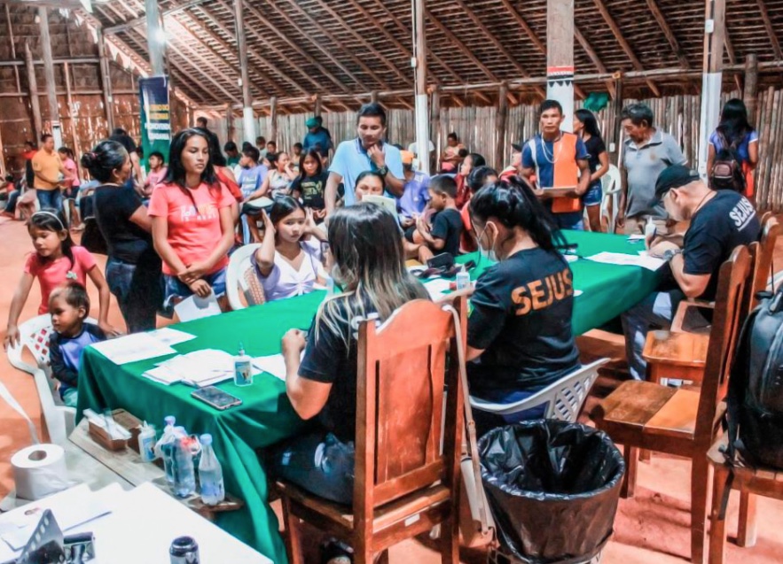 Ação para emissão de RG e certidão para indígenas vai até este sábado no Amazonas