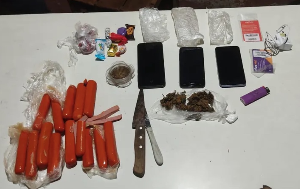 Homem é preso ao ser flagrado tentando arremessar drogas para presídio no Amazonas