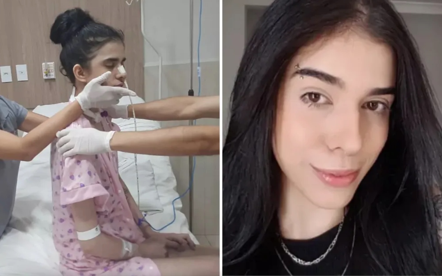 Jovem que sofreu lesão no cérebro após cheirar pimenta consegue sentar pela 1ª vez; veja como ela está