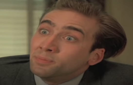 Nicolas Cage diz que se arrepende de ter comido barata em filme: 'nunca mais'