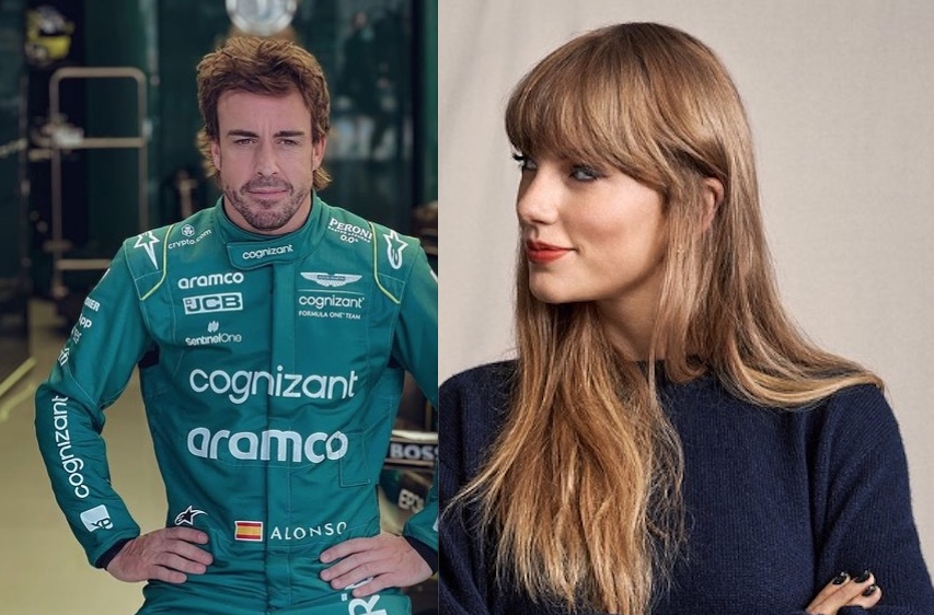 Piloto Fernando Alonso aumenta rumores de affair com Taylor Swift ao postar vídeo no TikTok