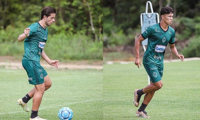 Manaus anuncia meias Gabriel Correia, ex-Ceilândia-DF, e Gustavinho, ex-Vila Nova