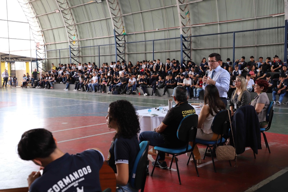 Secretaria de Educação e MP promovem palestra com o tema 'Educação pela Paz' em Manaus