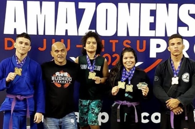 Club Pina conquista 10° Campeonato Amazonense de Jiu-Jitsu Profissional em Manaus