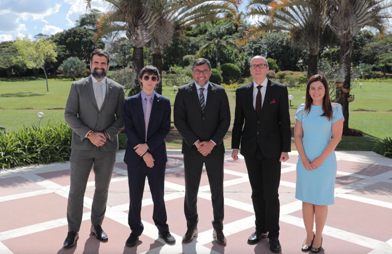 Wilson Lima discute com embaixador da Áustria parcerias para geração de energia renovável