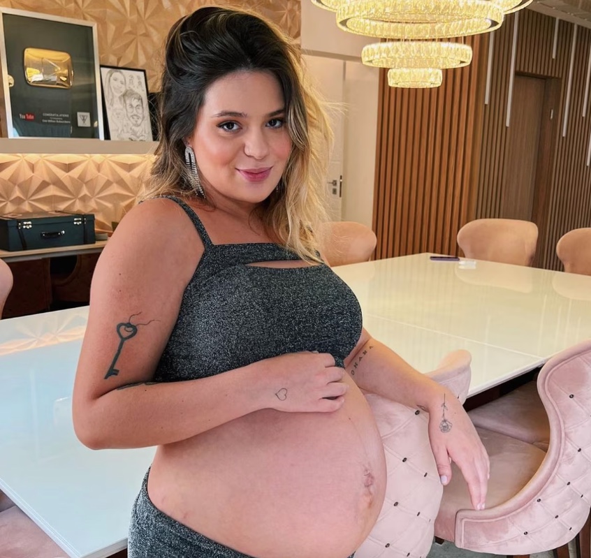 Viih Tube sobre tomar banho após nascimento da filha: ‘Se já não gostava antes, agora então'