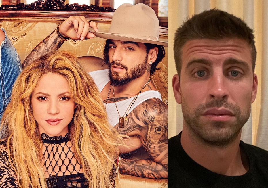 Piqué teve crise de ciúmes de Shakira com Maluma e apareceu de surpresa em gravação de clipe, diz jornalista