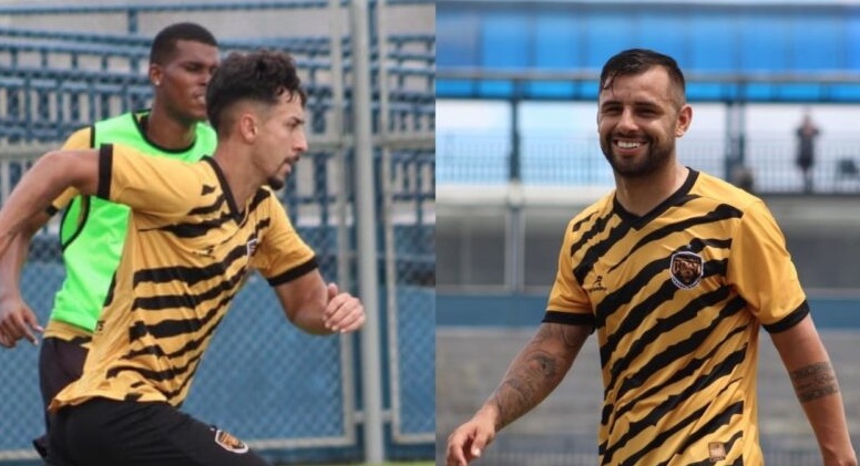 Amazonas anuncia lateral Caio Hila, ex-São Bento, e volante paraguaio Jorge Jiménez, ex-Paysandu