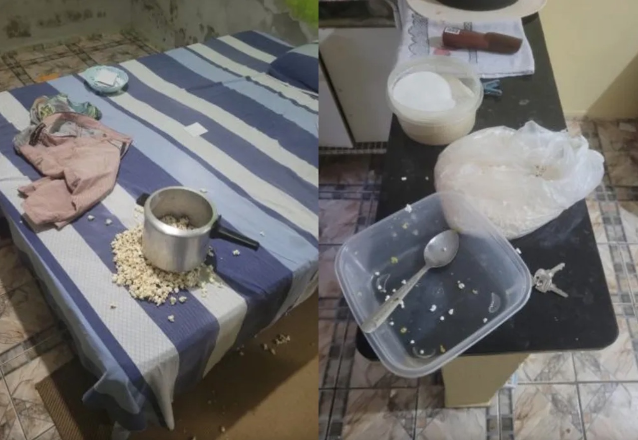 Homem volta para casa e encontra ladrão dormindo em sua cama após comer pipoca e ovos