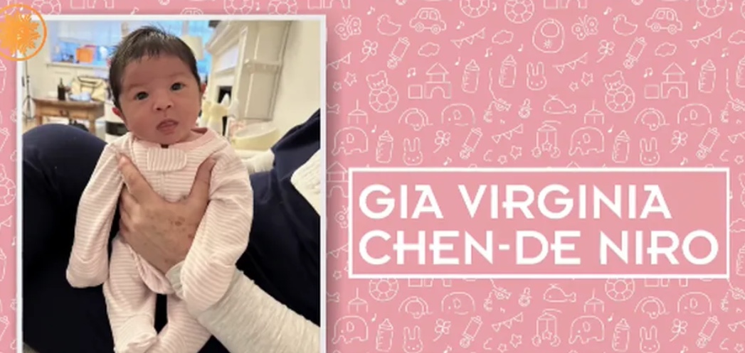 Robert De Niro mostra foto da filha recém-nascida e revela nome