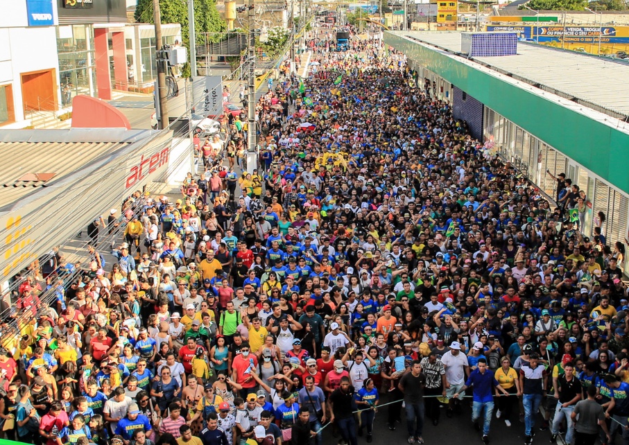 Mais de meio milhão de pessoas devem prestigiar 'Marcha para Jesus' em Manaus