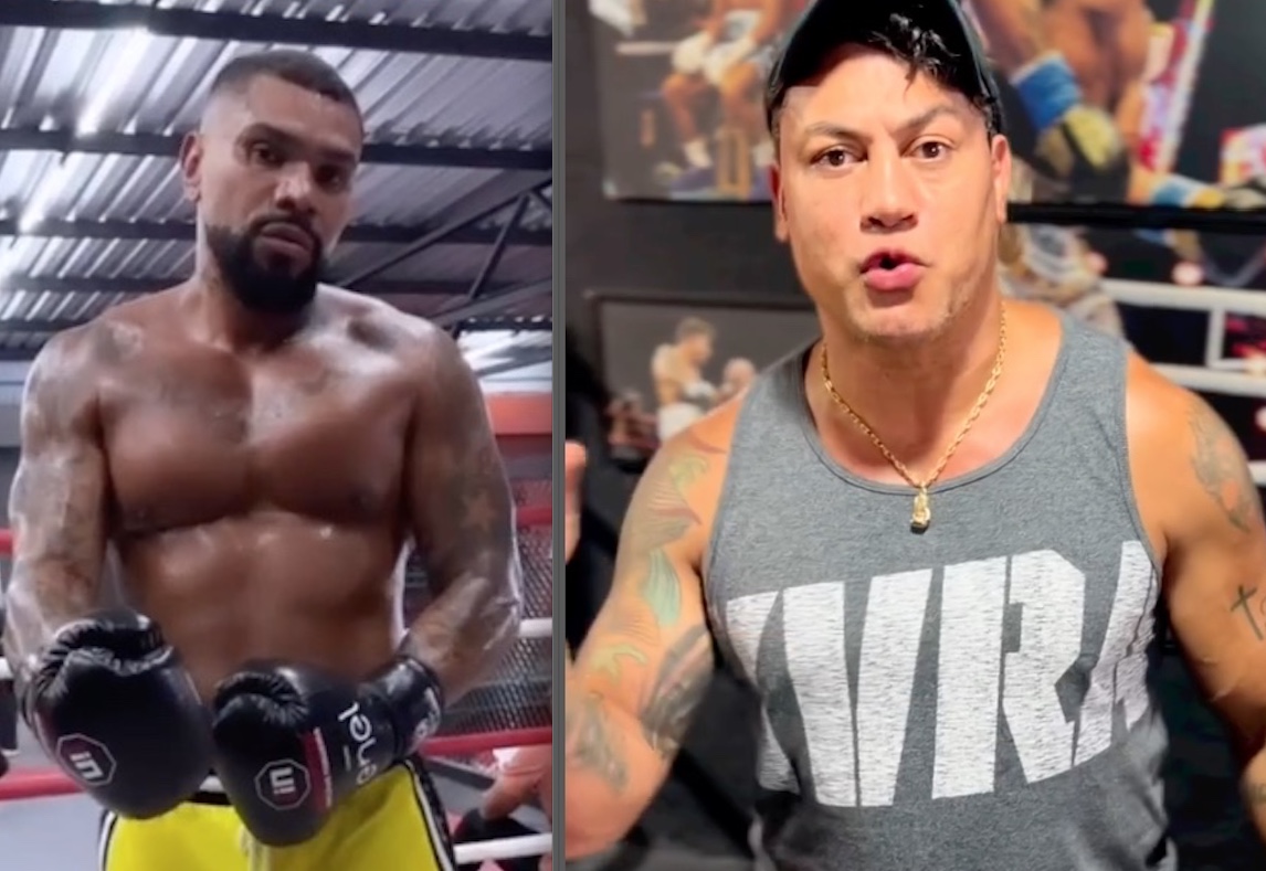 Popó se revolta com Naldo após perder R$ 1 milhão com luta cancelada: 'só bate em mulher'