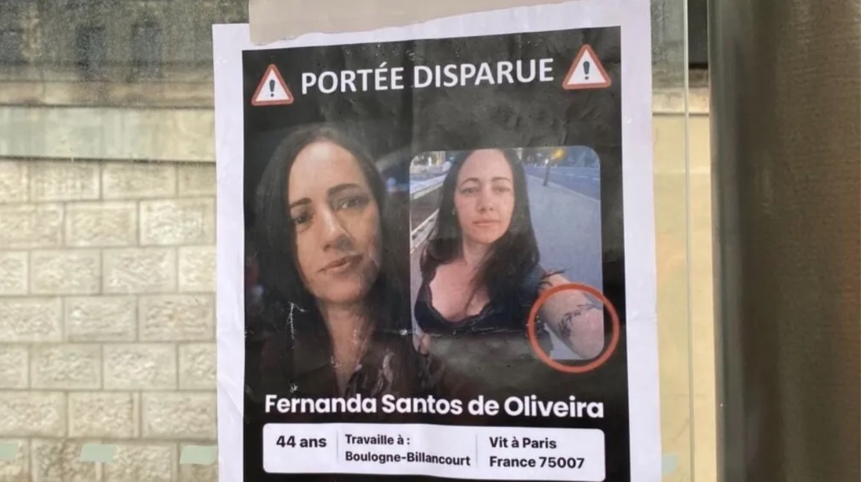 Brasileira é encontrada após 15 dias desaparecida em Paris