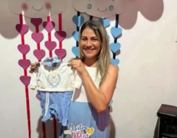 Grávida é eletrocutada após fios caírem em quintal de casa