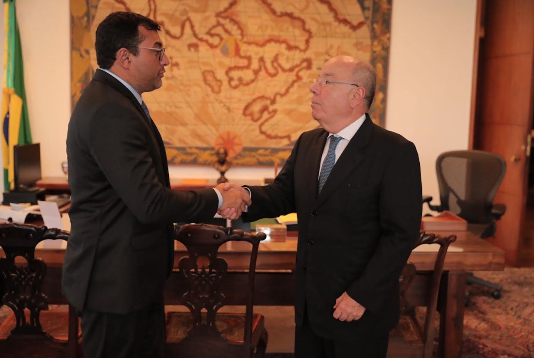 Amazonas está à disposição para receber eventos pré-COP 30, diz Wilson Lima