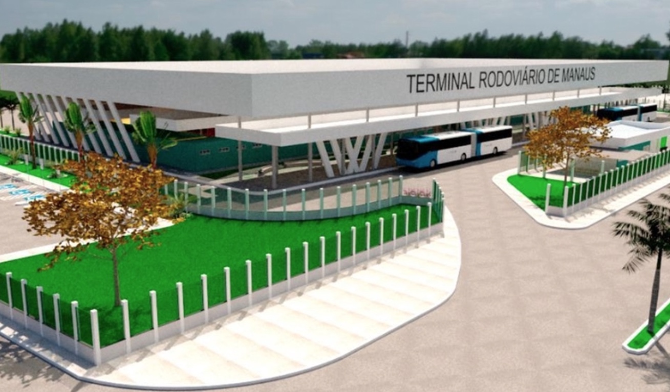 Prefeito e governador assinam na sexta ordem de serviço da nova rodoviária de Manaus