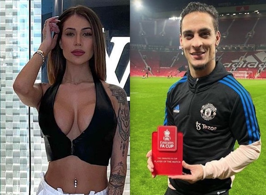 DJ Gabi Cavallin mostra cabeça sangrando e mensagens ao acusar jogador Antony de agressão