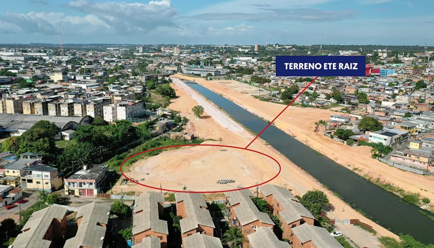 Governo vai doar terreno para construção de Estação de Tratamento de Esgoto em Manaus