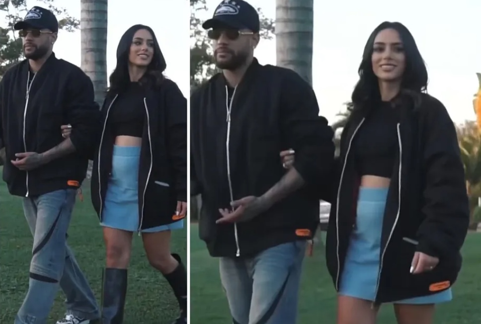 Neymar e Bruna Biancardi aparecem em foto de mãos dadas após suposta traição