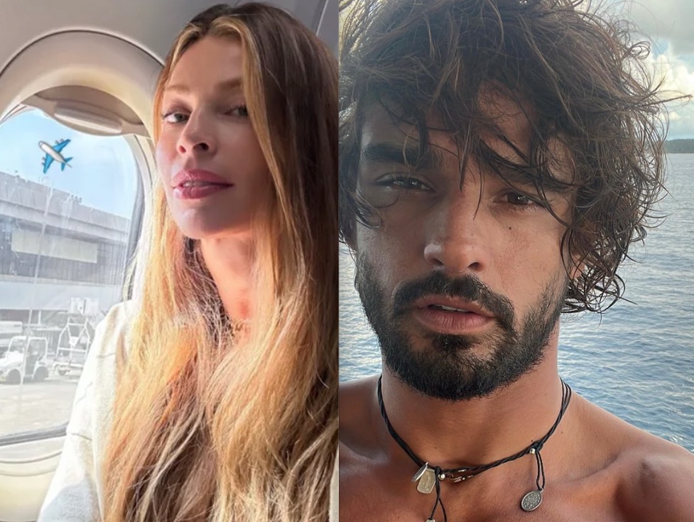 Grazi Massafera comemora aniversário de 41 anos com Marlon Teixeira na Bahia