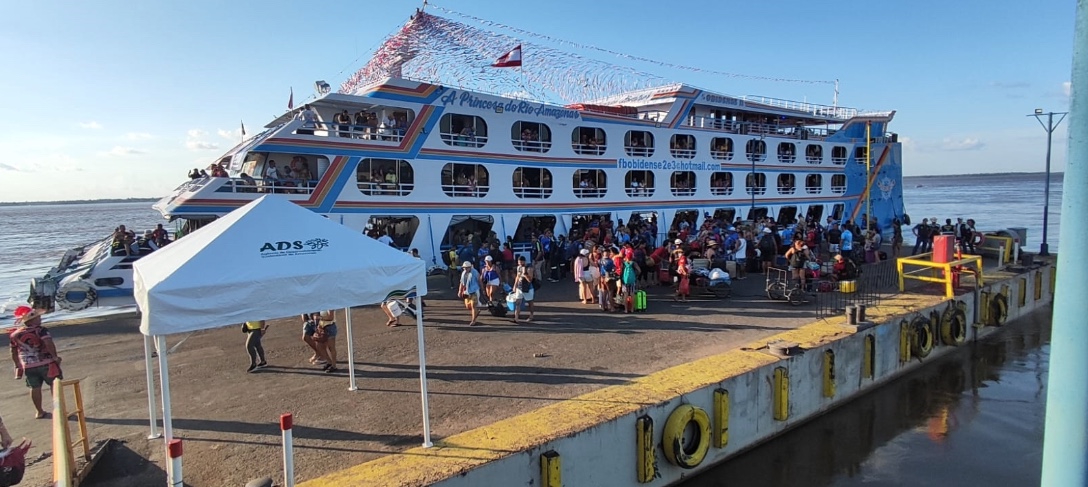 Mais de 59 mil pessoas viajaram de barco para Festival de Parintins