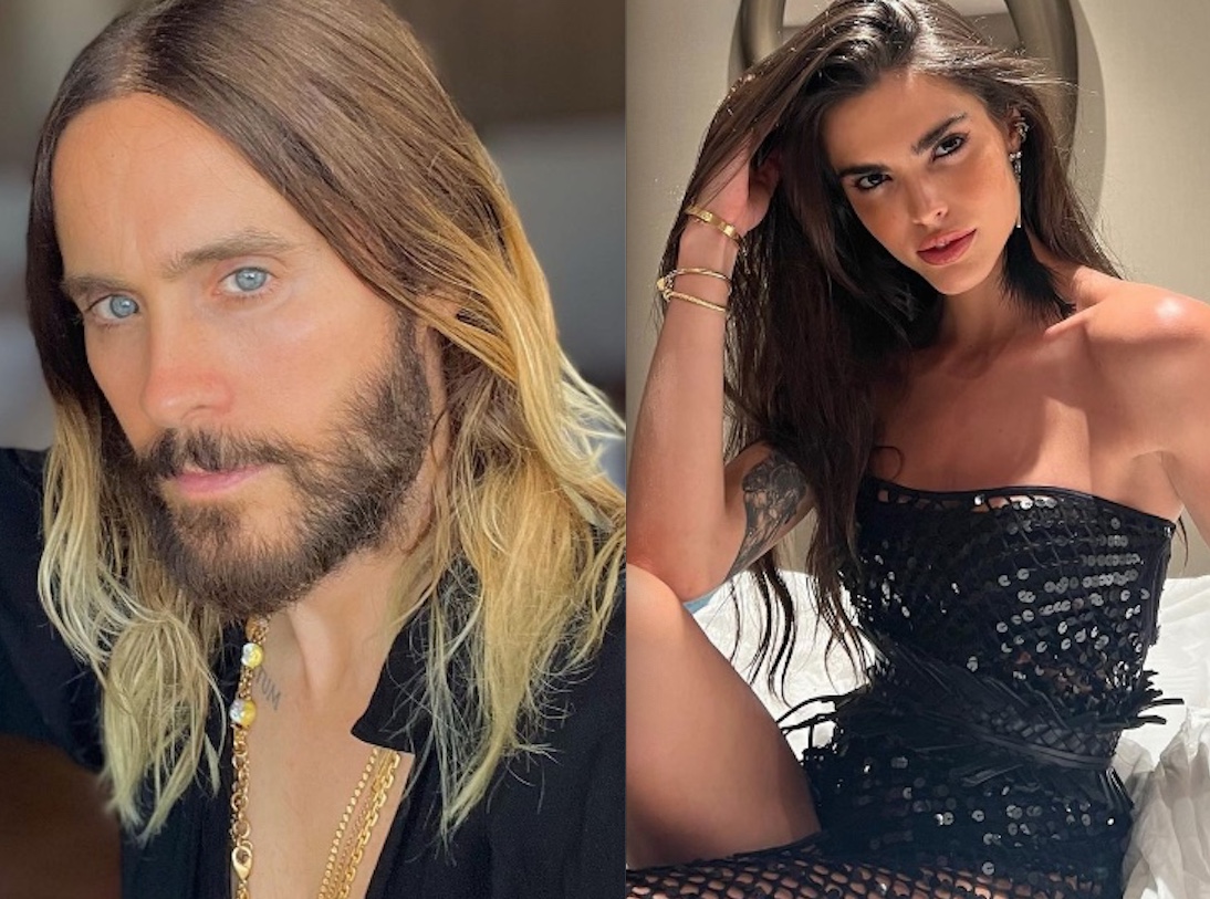 Jared Leto vive affair com modelo brasileira, que já integrou equipe de Faustão