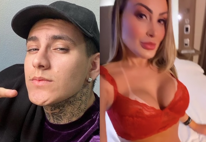 Filho de Andressa Urach elogia volta da mãe à prostituição: 'muito chata na igreja'