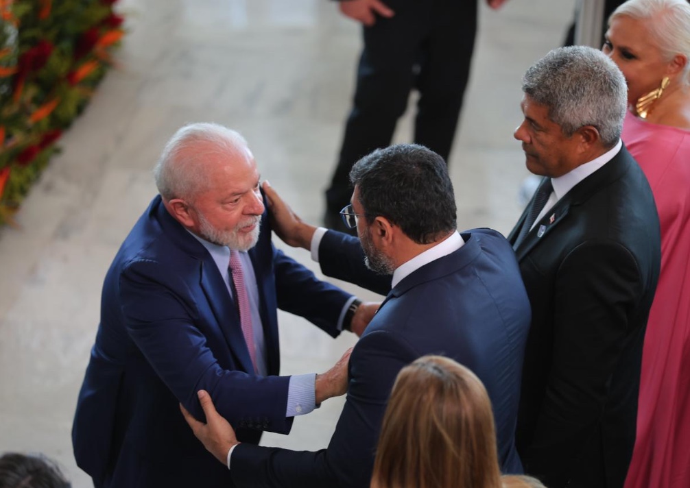 Wilson Lima prestigia posse de Celso Sabino como ministro do Turismo